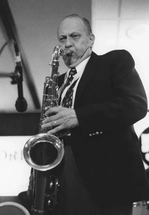 Framed Print : Rick Fay, The March of Jazz, Clearwater Beach, Florida, 1997. Creator: Brian Foskett Framed Print : Rick Fay, The March of Jazz, Clearwater Beach, Florida, 1997. Creator: Brian Foskett