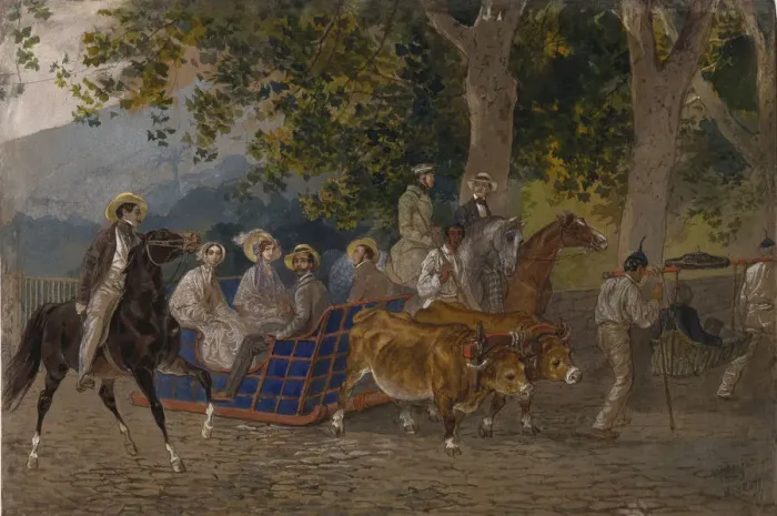 Framed Print : Ride, 1849. Artist: Briullov, Karl Pavlovich (1799-1852) Framed Print : Ride, 1849. Artist: Briullov, Karl Pavlovich (1799-1852)