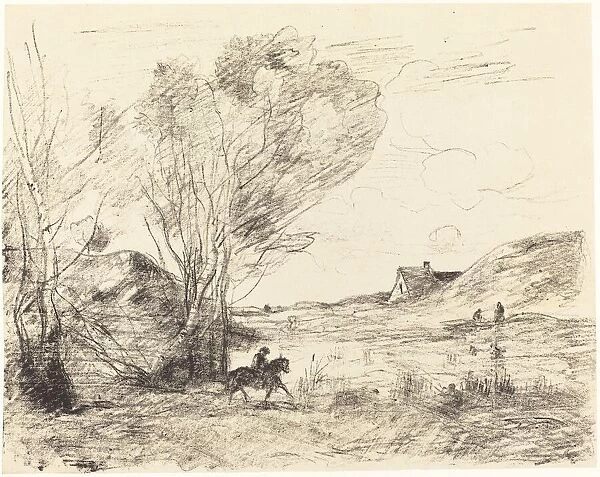 The Rider in the Reeds (Le Cavalier dans les roseaux), 1871