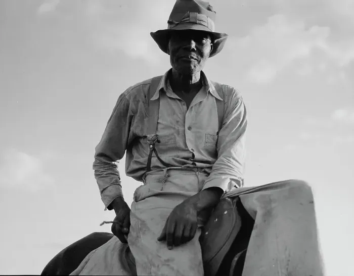 Framed Print : The riding boss, Aldridge Plantation, Mississippi, 1937. Creator: Dorothea Lange Framed Print : The riding boss, Aldridge Plantation, Mississippi, 1937. Creator: Dorothea Lange