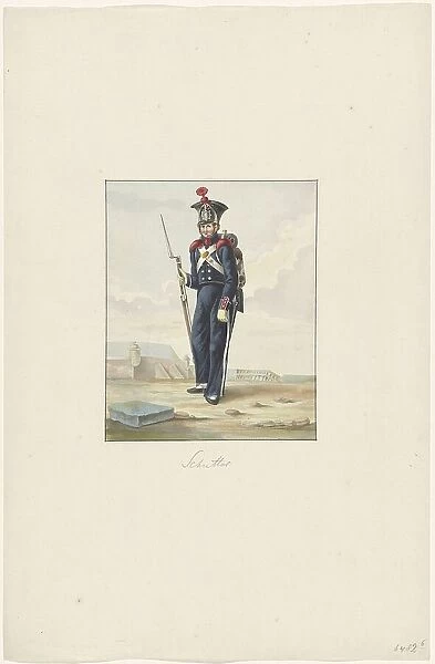 Rifleman, 1830-1831. Creator: Anon
