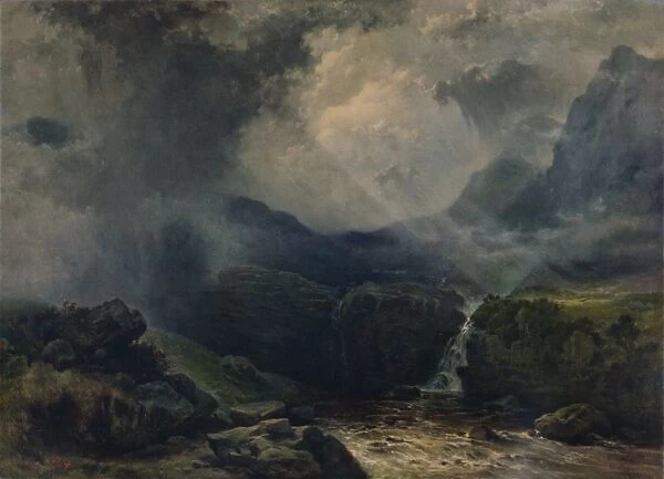 A Rift in the Gloom, 19th century, (1935). Artist: George Edwards Hering