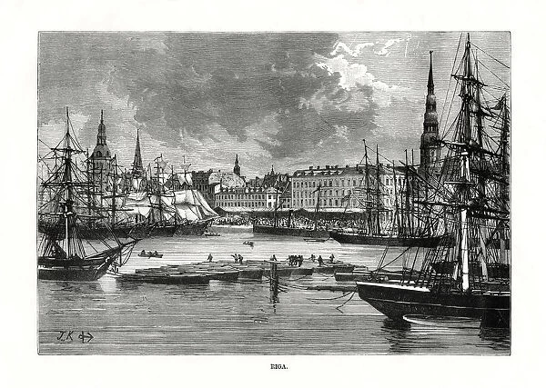 Riga, Latvia, 1879