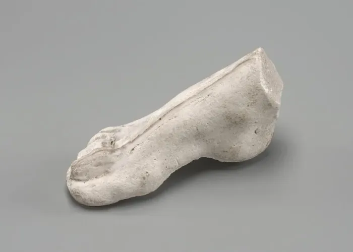 Framed Print : Right Foot, possibly 1880. Creator: Auguste Rodin Framed Print : Right Foot, possibly 1880. Creator: Auguste Rodin