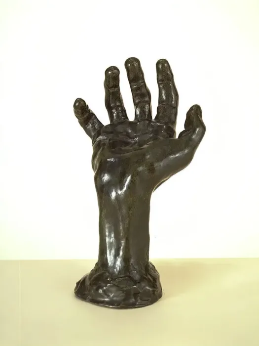 Framed Print : Right Hand (Medium-Size), c. 1885-1910 / cast 1965. Creator: Auguste Rodin Framed Print : Right Hand (Medium-Size), c. 1885-1910 / cast 1965. Creator: Auguste Rodin