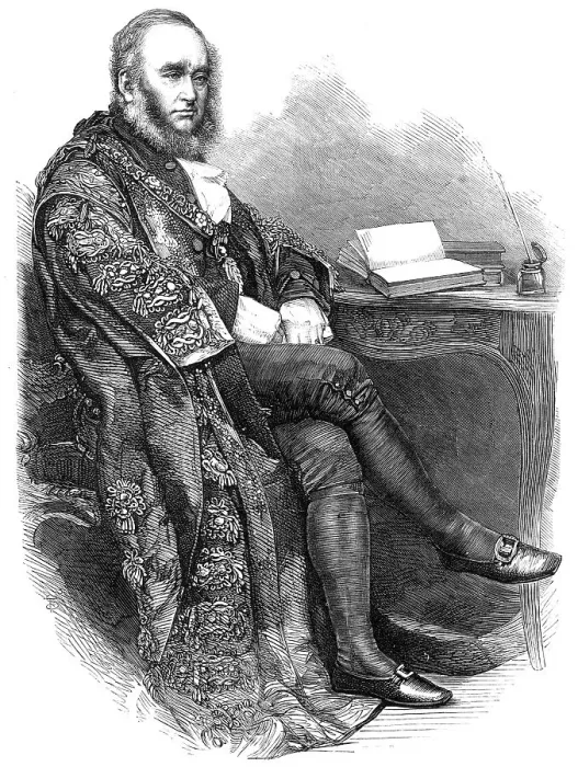 Framed Print : The Right Hon. Benjamin Samuel Phillips, the new Lord Mayor of London, 1865. Creator: Unknown Framed Print : The Right Hon. Benjamin Samuel Phillips, the new Lord Mayor of London, 1865. Creator: Unknown