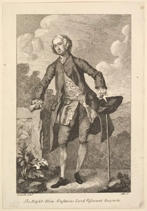 Framed Print : The Right Hon. Gustavus Lord Viscount Boyne &c. 1794 (?). Creator: Unknown Framed Print : The Right Hon. Gustavus Lord Viscount Boyne &c. 1794 (?). Creator: Unknown