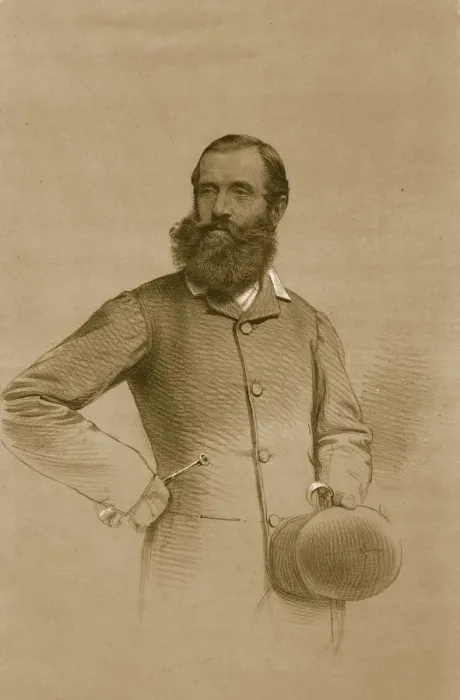 Framed Print : The Right Hon. John Poyntz Spencer, K. G. 1879. Creator: Vincent Brooks Day & Son