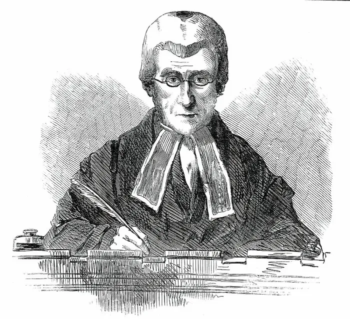 Framed Print : The Right Hon. Lord Campbell, Lord Chief Justice of the Court of Queen's Bench... 1850. Creator: Unknown Framed Print : The Right Hon. Lord Campbell, Lord Chief Justice of the Court of Queen's Bench... 1850. Creator: Unknown
