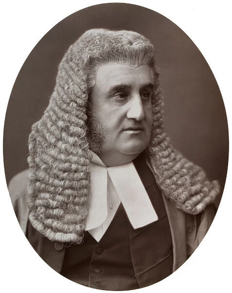Right Hon Sir Robert J Phillimore, DCL, Judge of the High Court of Justice, 1877. Artist: Lock & Whitfield
