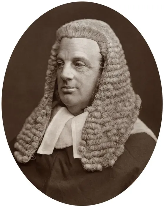 Framed Print : Right Hon Sir William Baliol Brett, Judge of the Court of Appeal, 1877. Artist: Lock & Whitfield Framed Print : Right Hon Sir William Baliol Brett, Judge of the Court of Appeal, 1877. Artist: Lock & Whitfield