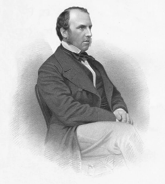 Right Hon. Viscount Canning, 1859. Artist: William Roffe