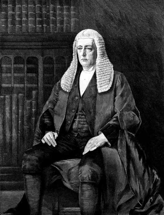 Framed Print : The Right Hon. William Court Gully, Speaker of the House of Commons, 1895. Creator: P Naumann Framed Print : The Right Hon. William Court Gully, Speaker of the House of Commons, 1895. Creator: P Naumann