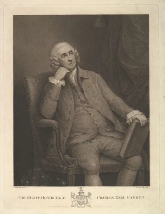 Framed Print : The Right Honorable Charles Pratt, 1st Earl Camden, Lord Chancellor, 1795 Framed Print : The Right Honorable Charles Pratt, 1st Earl Camden, Lord Chancellor, 1795