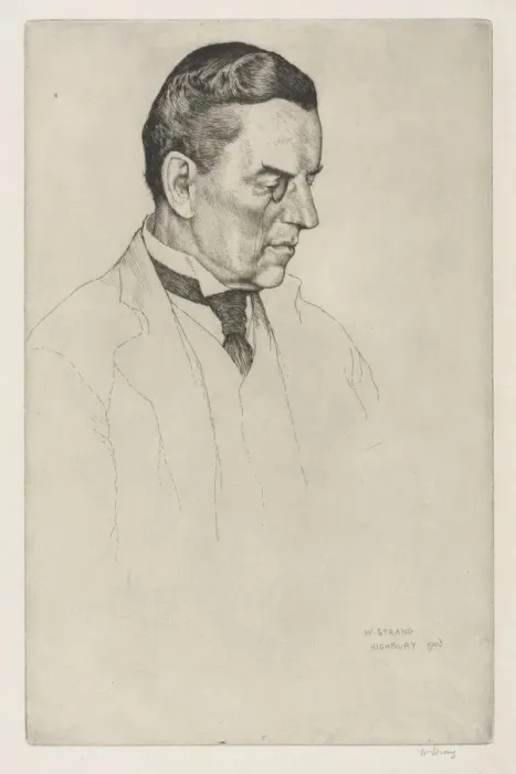 Framed Print : The Right Honorable Joseph Austen Chamberlain, 1903. Creator: William Strang (British, 1859-1921) Framed Print : The Right Honorable Joseph Austen Chamberlain, 1903. Creator: William Strang (British, 1859-1921)