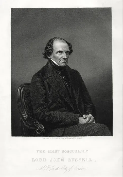 Framed Print : The Right Honourable John Russell, 1st Earl Russell, British Liberal statesman, c1880. Artist: DJ Pound Framed Print : The Right Honourable John Russell, 1st Earl Russell, British Liberal statesman, c1880. Artist: DJ Pound