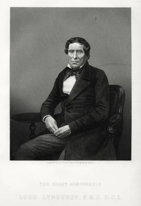 Framed Print : The Right Honourable John Singleton Copley, Lord Chancellor and politician, c1880. Artist: DJ Pound Framed Print : The Right Honourable John Singleton Copley, Lord Chancellor and politician, c1880. Artist: DJ Pound