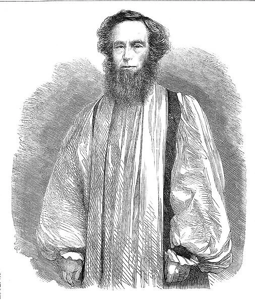 The Right Rev. Dr Bromby, the new Bishop of Tasmania, 1864. Creator: Unknown