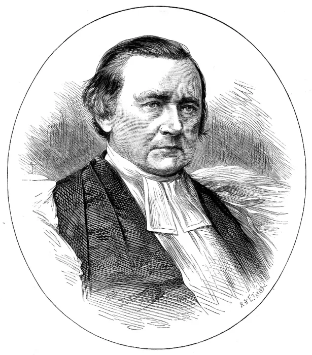Framed Print : The Right Rev. E. Harold Browne, D.D. the new Bishop of Winchester, 1873. Creator: Unknown Framed Print : The Right Rev. E. Harold Browne, D.D. the new Bishop of Winchester, 1873. Creator: Unknown