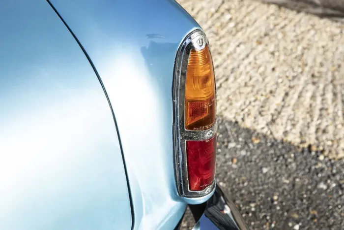 Framed Print : Right tail lights of a 1961 Aston Martin DB4 GT SWB lightweight. Creator: Unknown Framed Print : Right tail lights of a 1961 Aston Martin DB4 GT SWB lightweight. Creator: Unknown