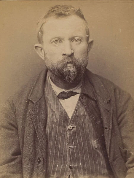 Rigollet. Alexandre. 41 ans, ne dans le Loir-et-Cher. Terrassier. Anarchiste. 1894