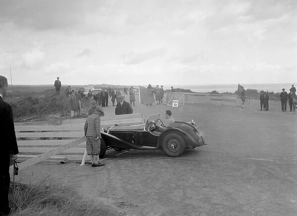 Riley competing in the RSAC Scottish Rally, 1934. Artist: Bill Brunell