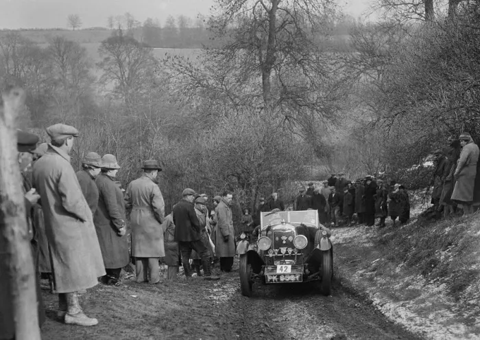 Framed Print : Riley open 4-seater tourer of HC Hunter, North West London Motor Club London-Gloucester Trial, 1932 Framed Print : Riley open 4-seater tourer of HC Hunter, North West London Motor Club London-Gloucester Trial, 1932