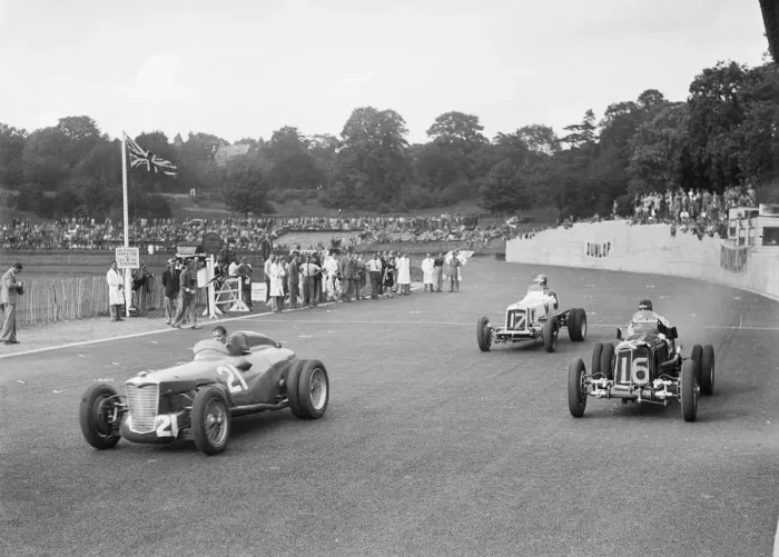 Framed Print : Riley of PW Maclure and ERAs of Raymond Mays and AC Dobson, Imperial Trophy, Crystal Palace, 1939 Framed Print : Riley of PW Maclure and ERAs of Raymond Mays and AC Dobson, Imperial Trophy, Crystal Palace, 1939