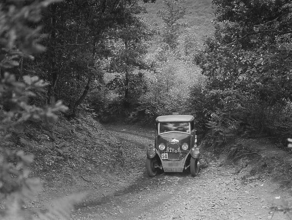 Riley taking part in a motoring trial, c1930s. Artist: Bill Brunell