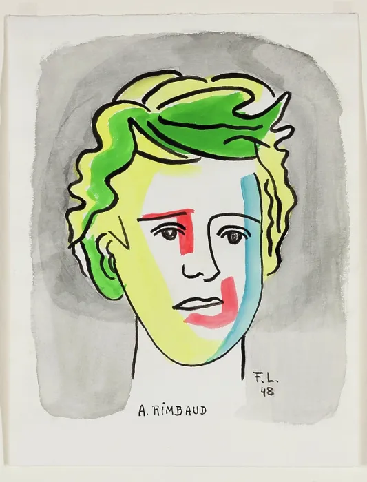 Framed Print : Rimbaud, 1948. Creator: Fernand Leger Framed Print : Rimbaud, 1948. Creator: Fernand Leger
