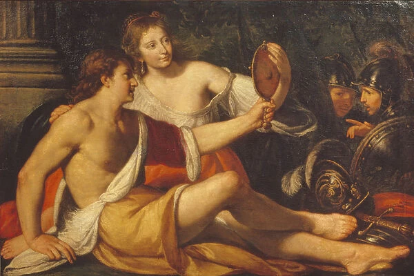 Rinaldo and Armida, 1640. Artist: Stroiffi, Ermanno (1616-1693)
