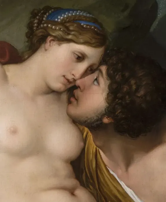 Framed Print : Rinaldo and Armida (Detail), 1812-1813. Creator: Hayez, Francesco (1791-1882) Framed Print : Rinaldo and Armida (Detail), 1812-1813. Creator: Hayez, Francesco (1791-1882)