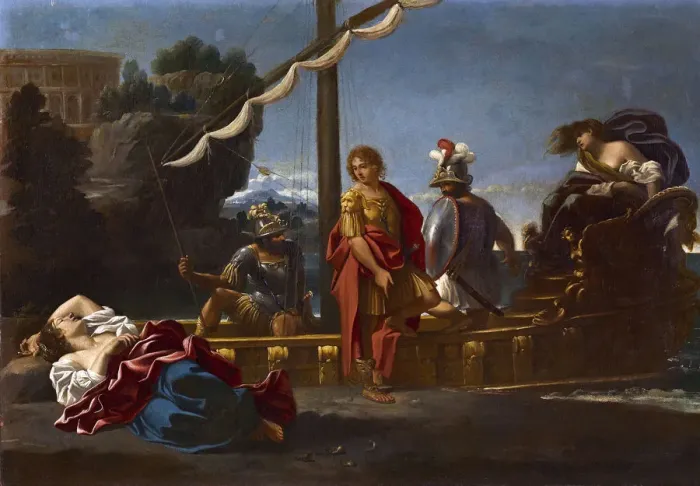 Framed Print : Rinaldos Farewell to Armida Framed Print : Rinaldos Farewell to Armida