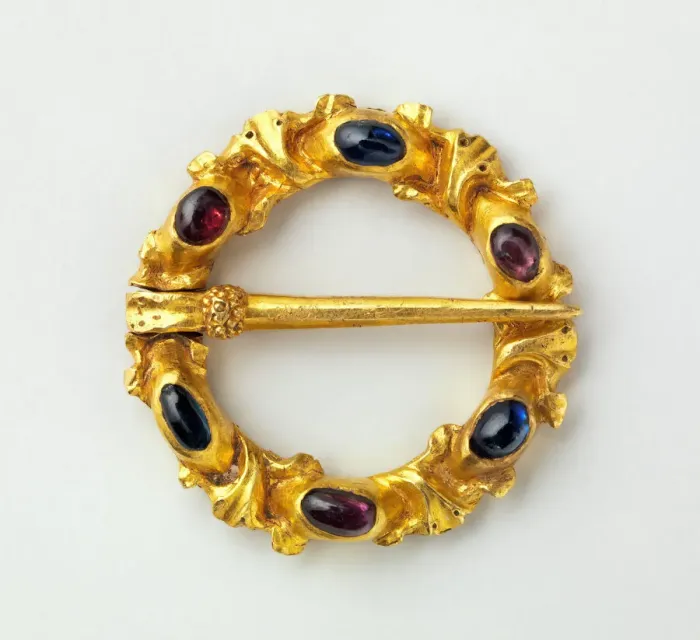 Framed Print : Ring Brooch, British or French, 1250-1300. Creator: Unknown Framed Print : Ring Brooch, British or French, 1250-1300. Creator: Unknown