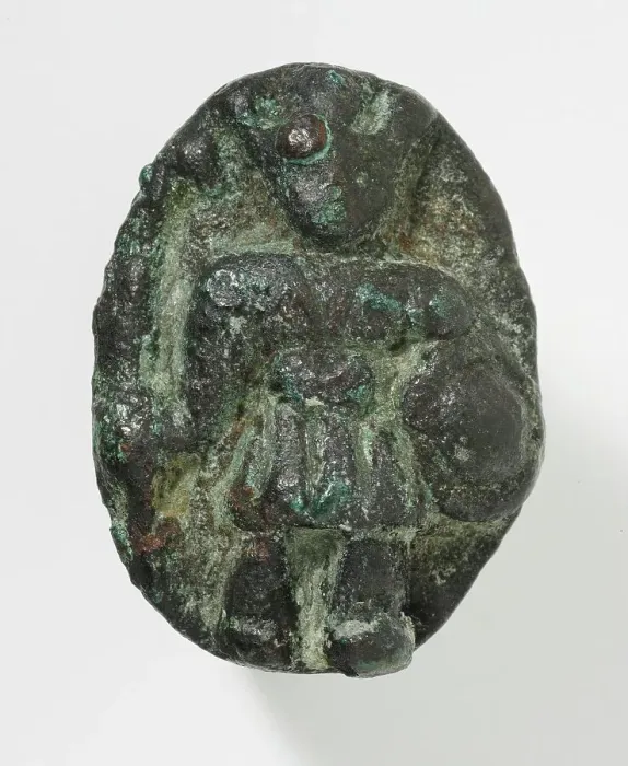 Framed Print : Ring Depicting a Roman Soldier, Roman Period (30 BCE-395 CE). Creator: Unknown Framed Print : Ring Depicting a Roman Soldier, Roman Period (30 BCE-395 CE). Creator: Unknown