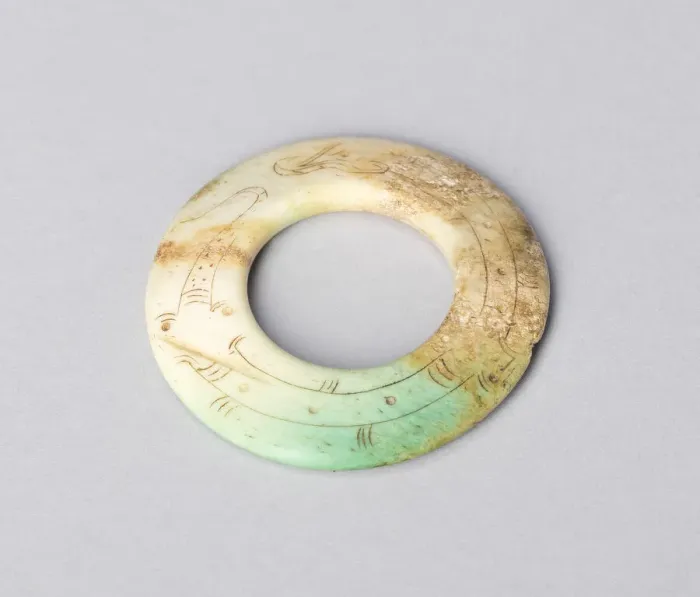 Framed Print : Ring with Dragon, Eastern Zhou dynasty, Warring States period (480-221 B. C. ) Framed Print : Ring with Dragon, Eastern Zhou dynasty, Warring States period (480-221 B. C. )