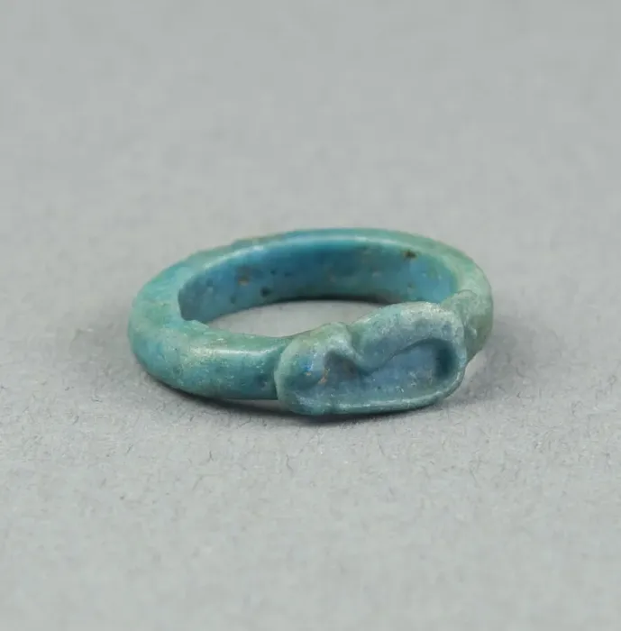 Framed Print : Ring: Figure of Serpent Uto (?), Egypt, New Kingdom, Dynasty 18 (about 1390 BCE) Framed Print : Ring: Figure of Serpent Uto (?), Egypt, New Kingdom, Dynasty 18 (about 1390 BCE)