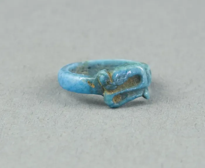 Framed Print : Ring: Figure of Serpent Uto (?), Egypt, New Kingdom, Dynasty 18 (about 1390 BCE) Framed Print : Ring: Figure of Serpent Uto (?), Egypt, New Kingdom, Dynasty 18 (about 1390 BCE)