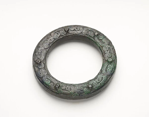 Ring handle of a vessel, Western Zhou dynasty, ca. 1050-771 BCE. Creator: Unknown