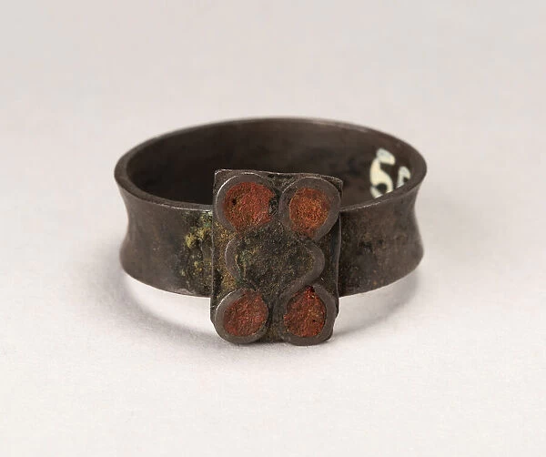 Ring with Inlay, Late 15th  /  16th century. Creator: Unknown