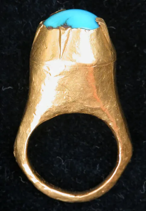 Framed Print : Ring, Iran, 11th-12th century. Creator: Unknown Framed Print : Ring, Iran, 11th-12th century. Creator: Unknown