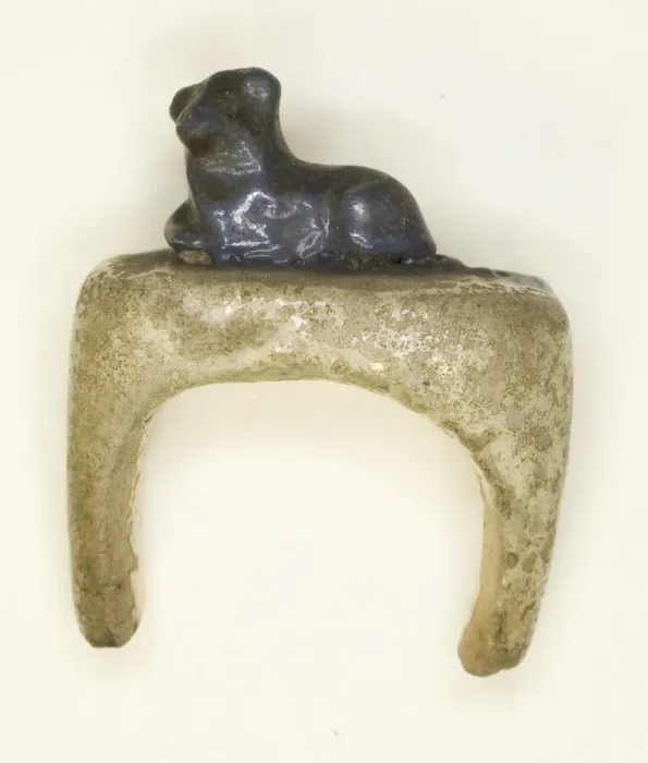 Framed Print : Ring with a Recumbent Lion, Egypt, New Kingdom, Dynasty 18-20 (about 1550-1069 BCE) Framed Print : Ring with a Recumbent Lion, Egypt, New Kingdom, Dynasty 18-20 (about 1550-1069 BCE)