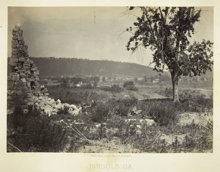 Framed Print : Ringold, GA, 1866. Creator: George N. Barnard Framed Print : Ringold, GA, 1866. Creator: George N. Barnard