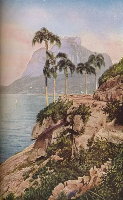 Framed Print : Rio de Janeiro, c1930s. Artist: WS Barclay Framed Print : Rio de Janeiro, c1930s. Artist: WS Barclay