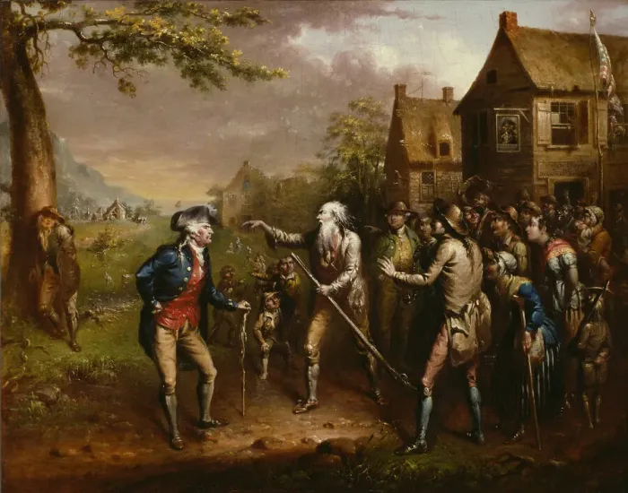 Framed Print : Rip Van Winkle, 1829. Creator: John Quidor Framed Print : Rip Van Winkle, 1829. Creator: John Quidor