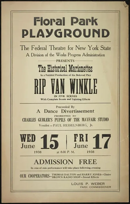 Framed Print : Rip Van Winkle, Floral Park, NY, 1938. Creator: Unknown Framed Print : Rip Van Winkle, Floral Park, NY, 1938. Creator: Unknown
