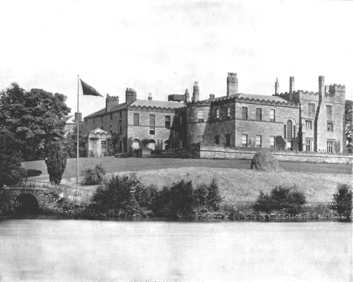 Framed Print : Ripley Castle, Yorkshire, 1894. Creator: Unknown Framed Print : Ripley Castle, Yorkshire, 1894. Creator: Unknown