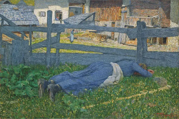 Framed Print : Riposo all ombra (Rest in the Shade), 1892 Framed Print : Riposo all ombra (Rest in the Shade), 1892