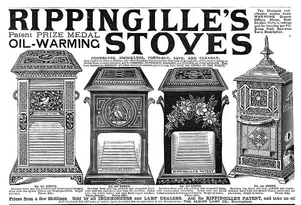 'Rippingille's Stoves, 1890. Creator: Unknown