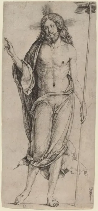 Framed Print : The Risen Christ, c. 1503 / 1504. Creator: Jacopo de Barbari Framed Print : The Risen Christ, c. 1503 / 1504. Creator: Jacopo de Barbari